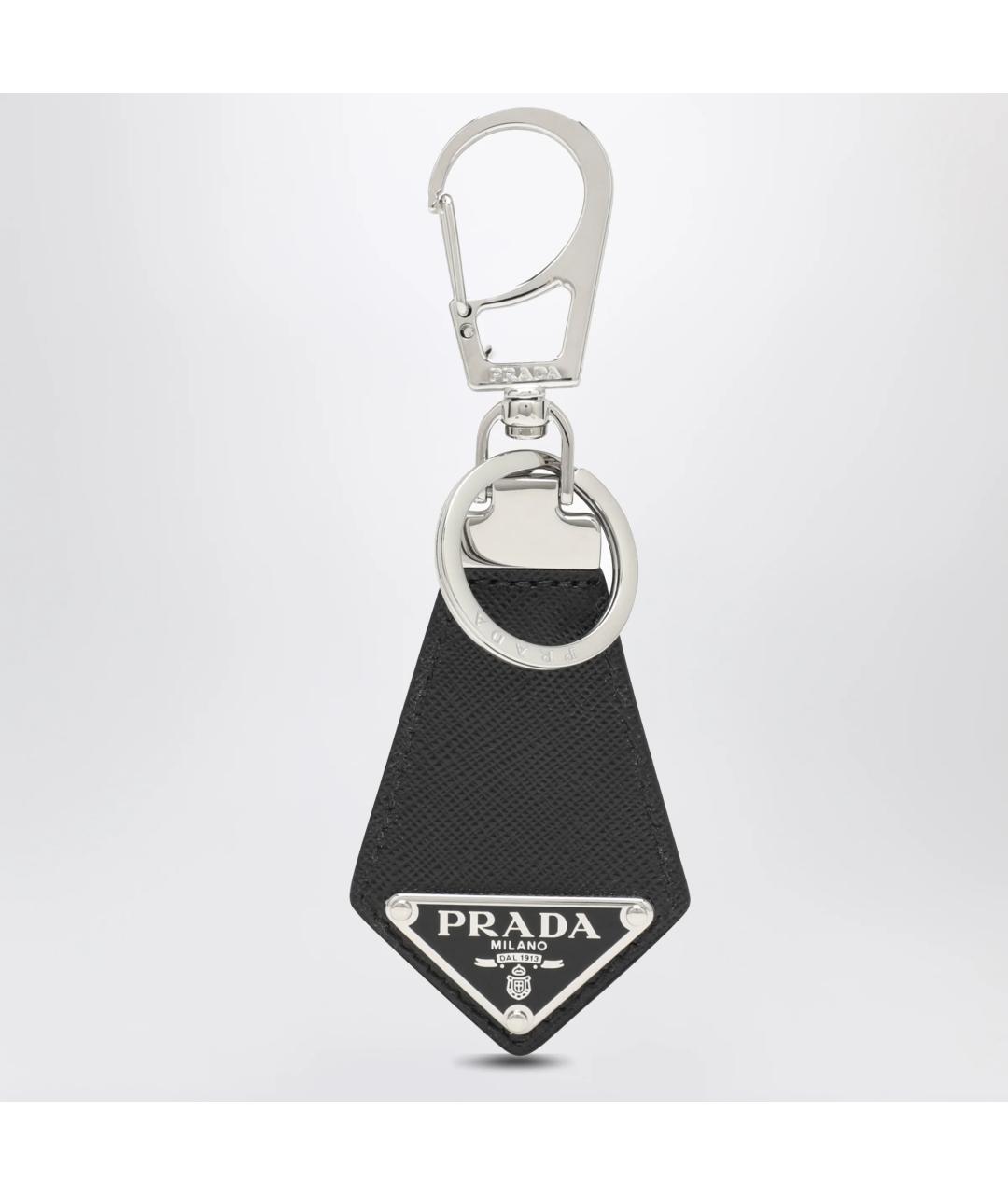 PRADA Черный брелок, фото 3