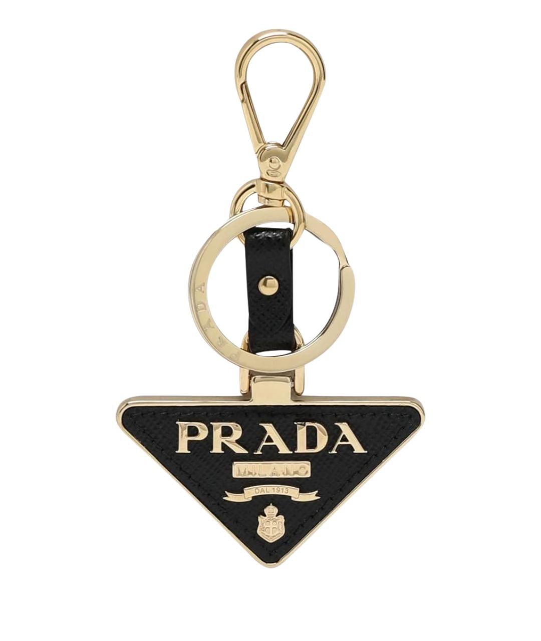 PRADA Черный брелок, фото 1