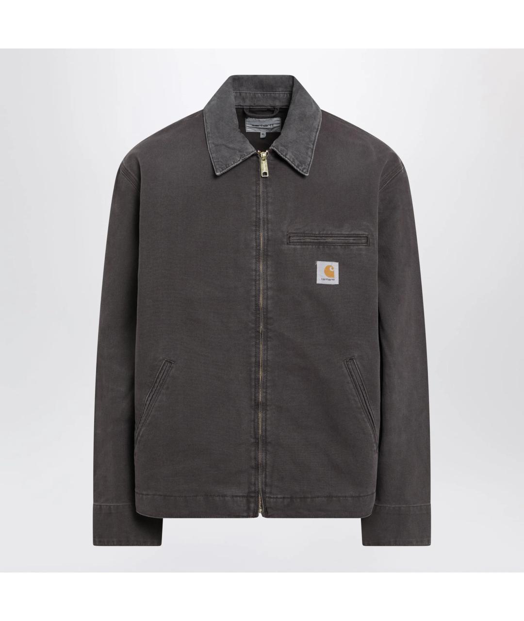 CARHARTT WIP Серая хлопковая куртка, фото 3