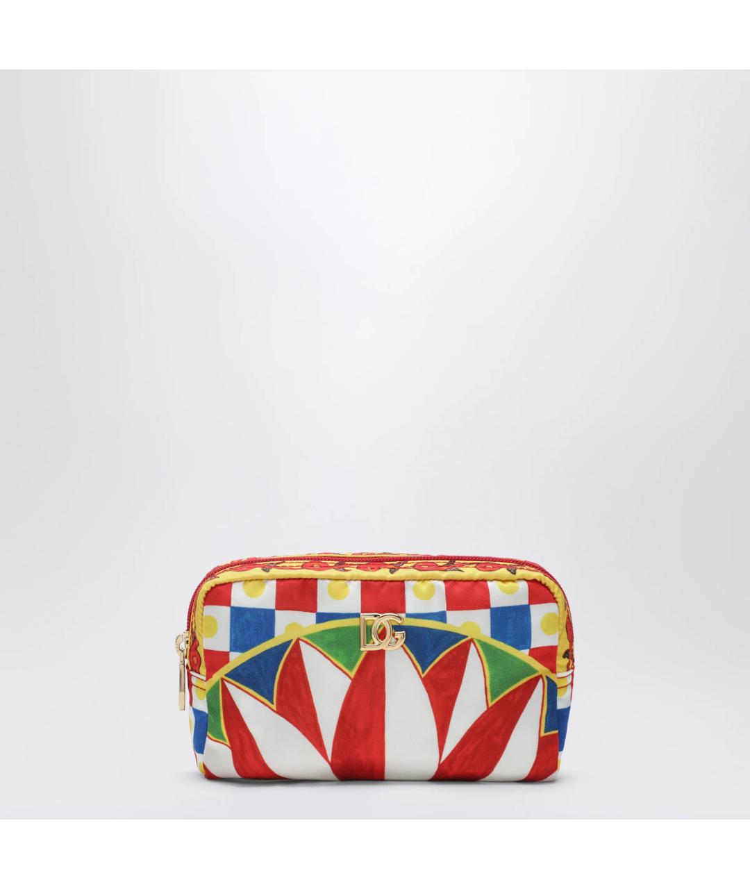 DOLCE&GABBANA Мульти тканевая косметичка, фото 3