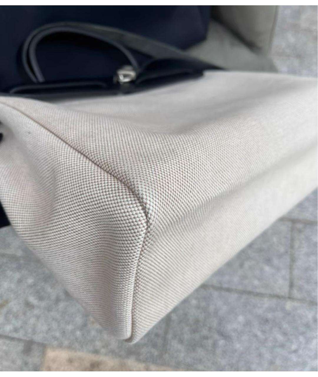 HERMES Тканевая сумка через плечо, фото 7