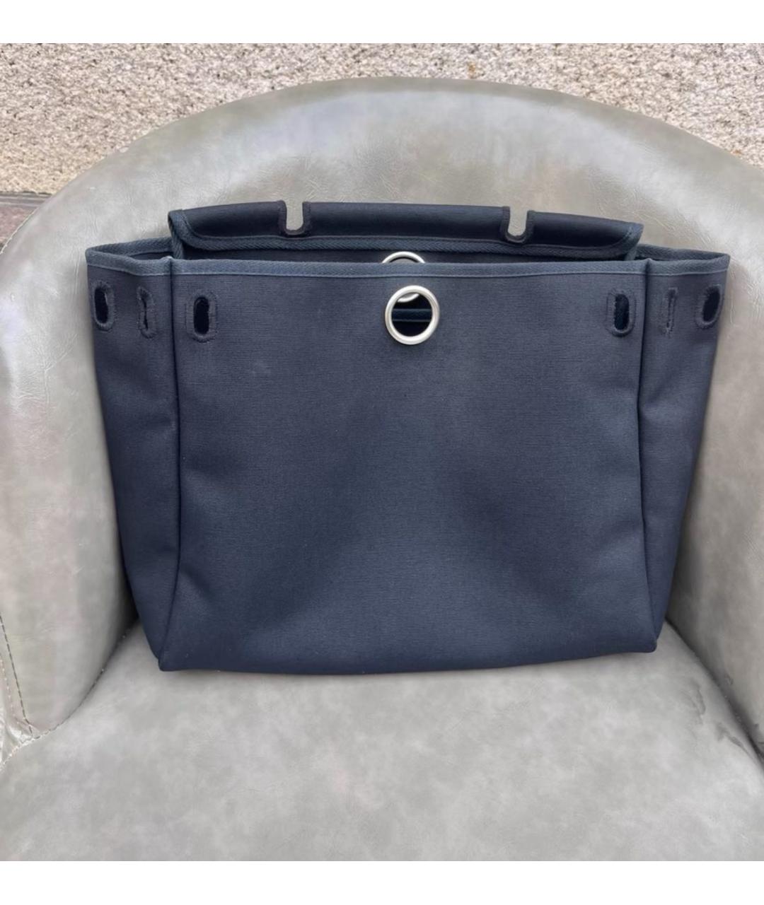 HERMES Тканевая сумка через плечо, фото 8