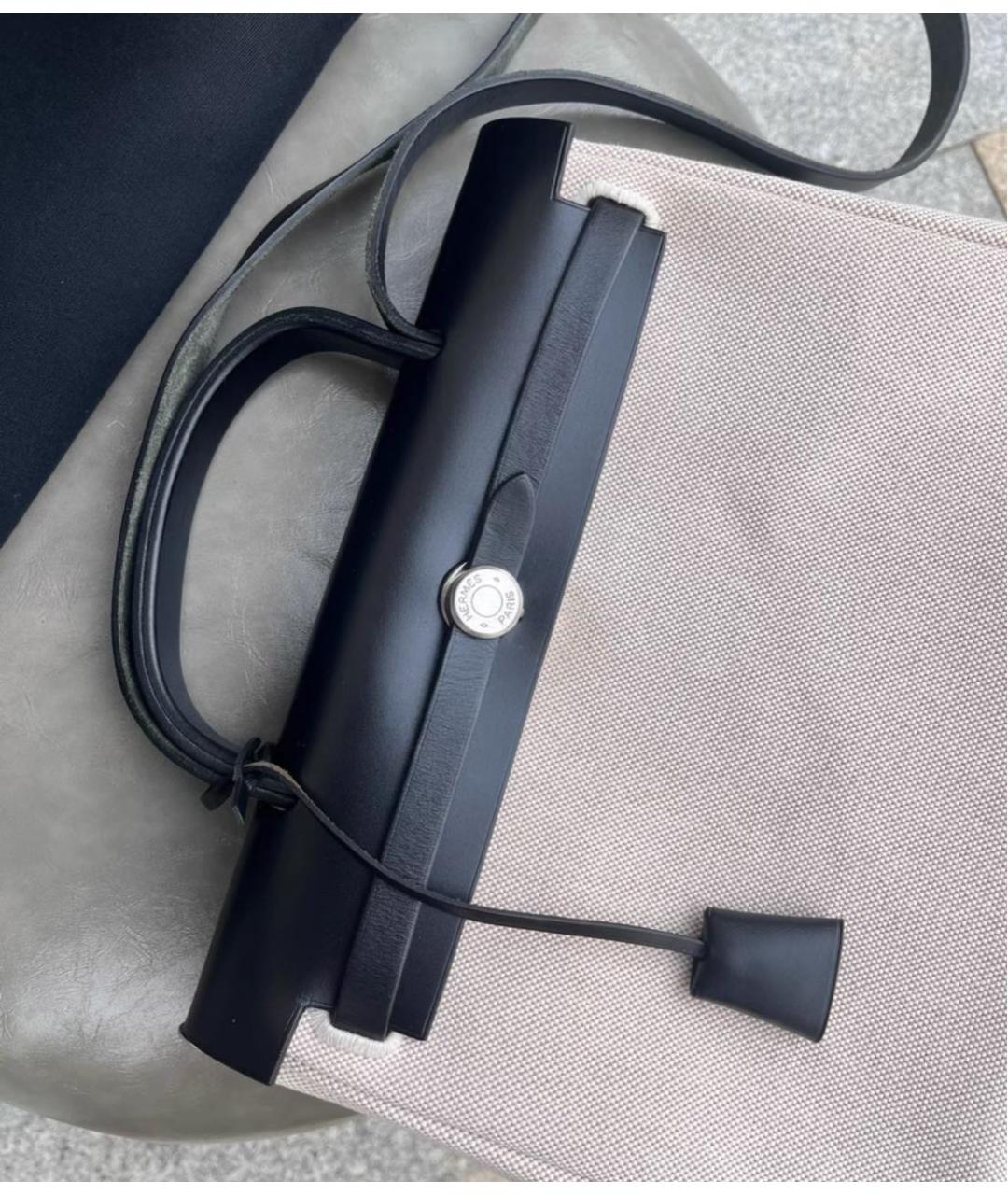 HERMES Тканевая сумка через плечо, фото 6