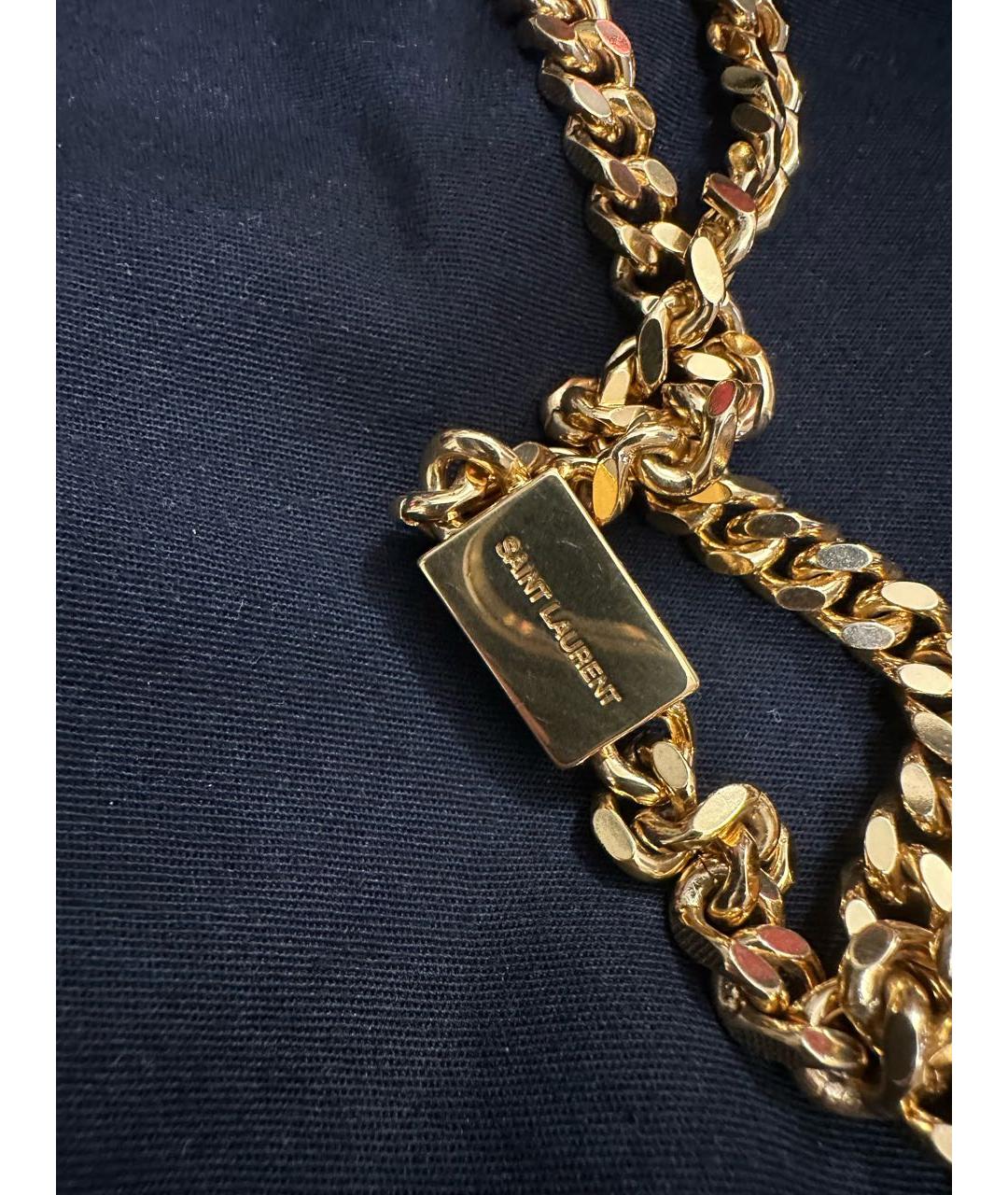 SAINT LAURENT Черная кожаная сумка через плечо, фото 4