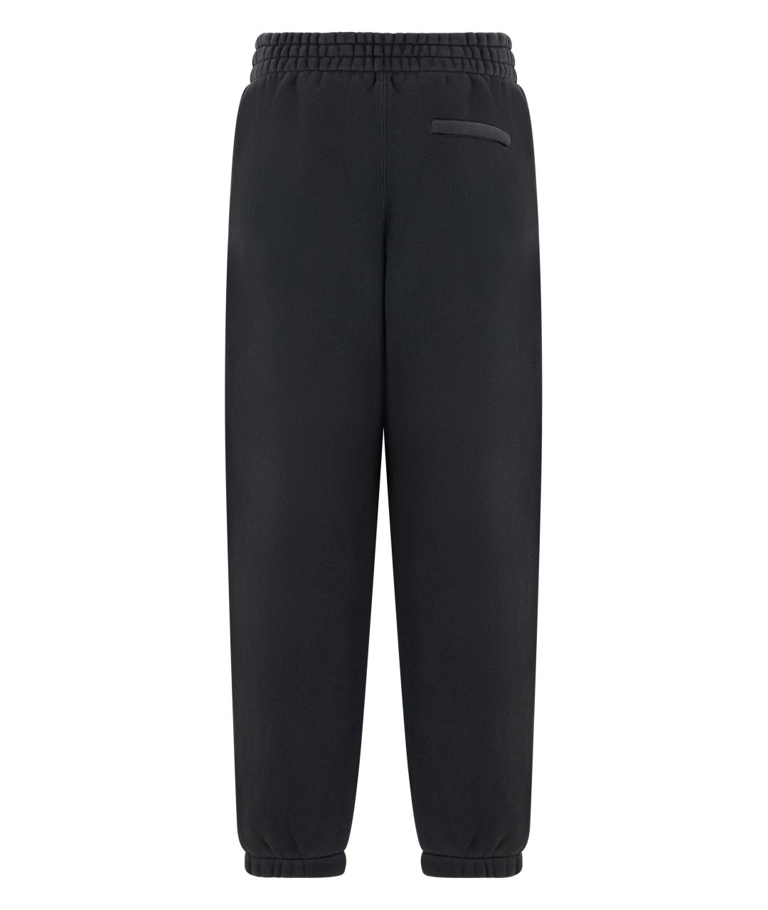 ALEXANDER WANG Черные хлопковые спортивные брюки и шорты, фото 2