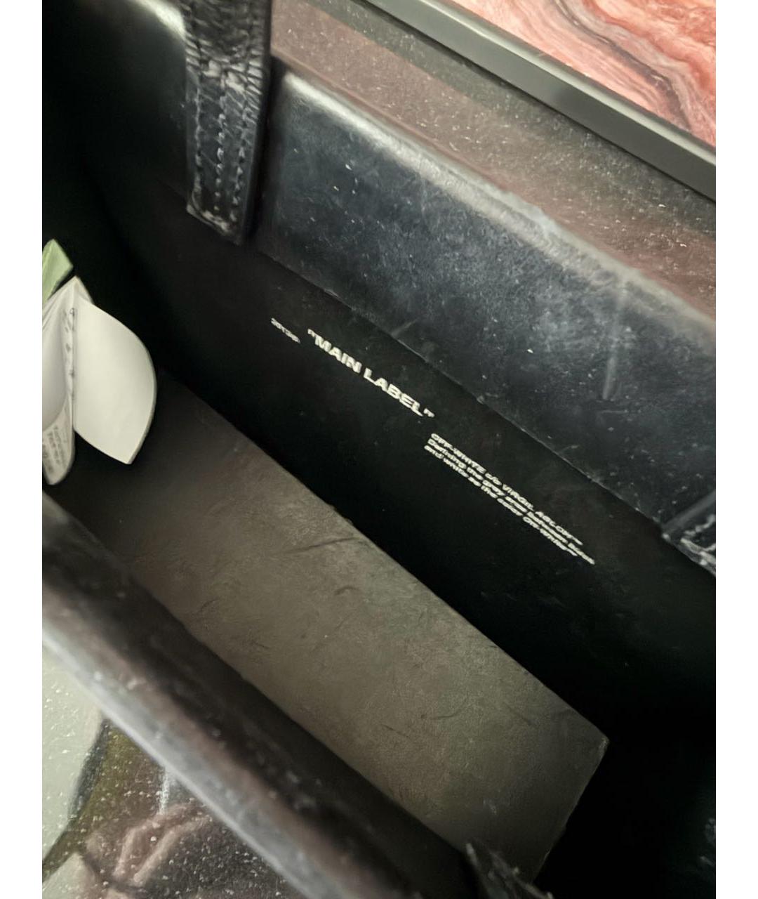 OFF-WHITE Мульти кожаная сумка через плечо, фото 3