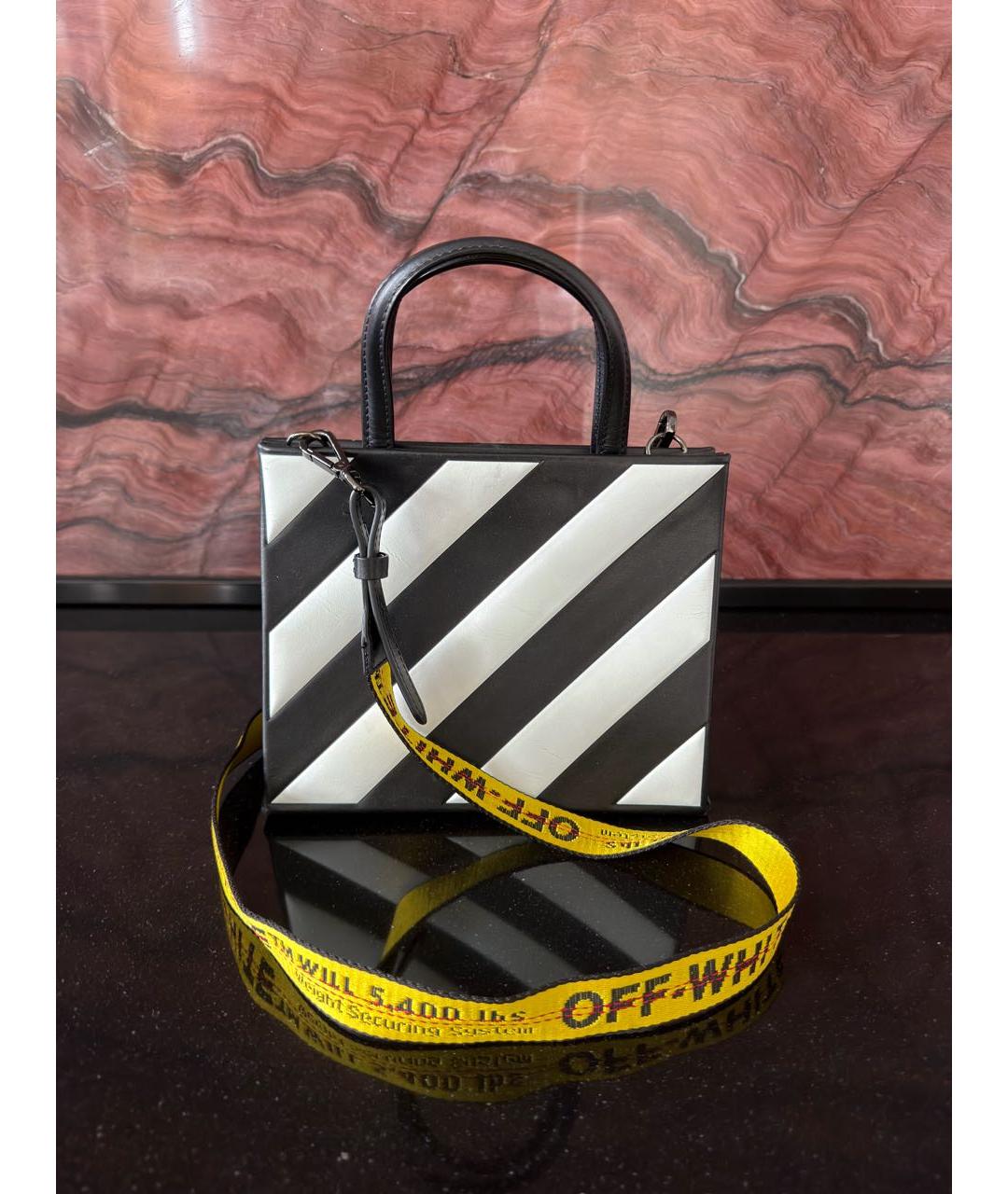 OFF-WHITE Мульти кожаная сумка через плечо, фото 6