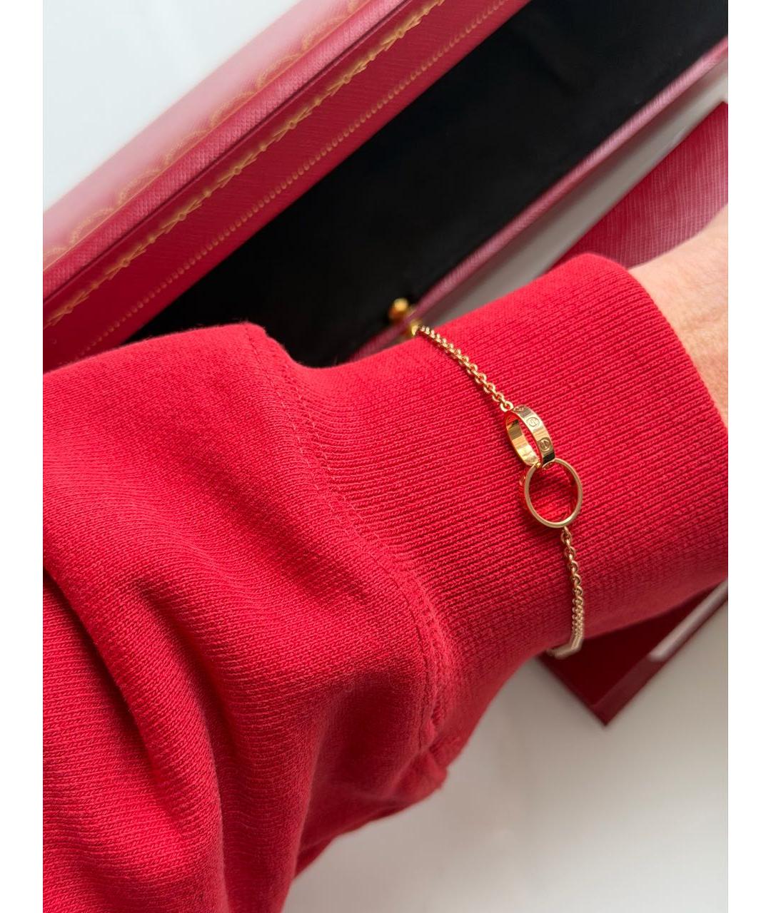 CARTIER Розовый браслет из розового золота, фото 2