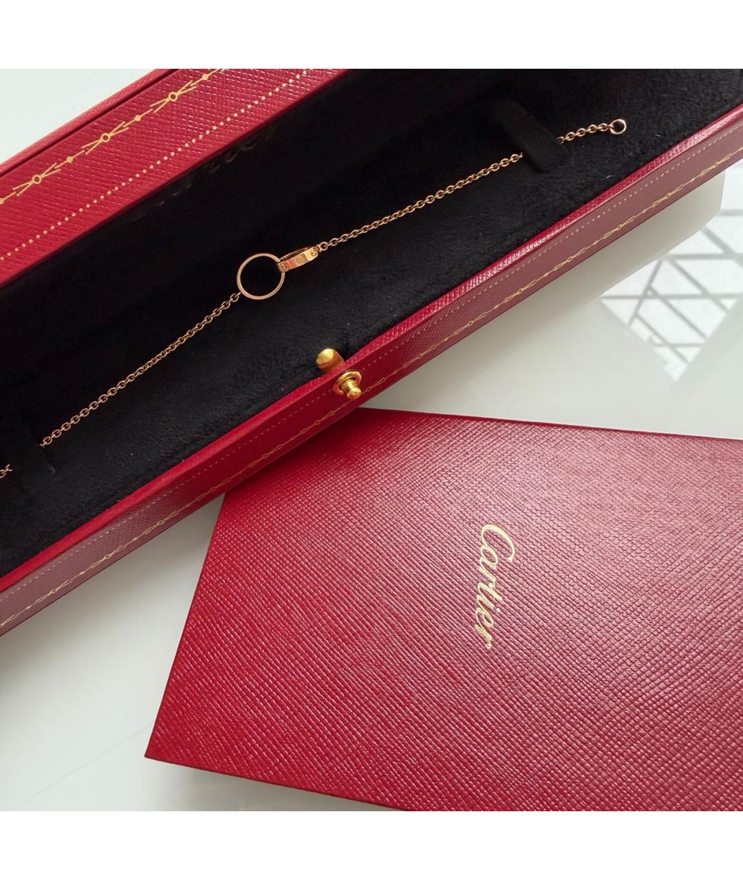 CARTIER Розовый браслет из розового золота, фото 3