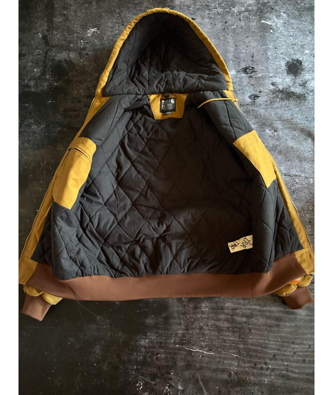 CARHARTT Бежевая хлопковая куртка, фото 2