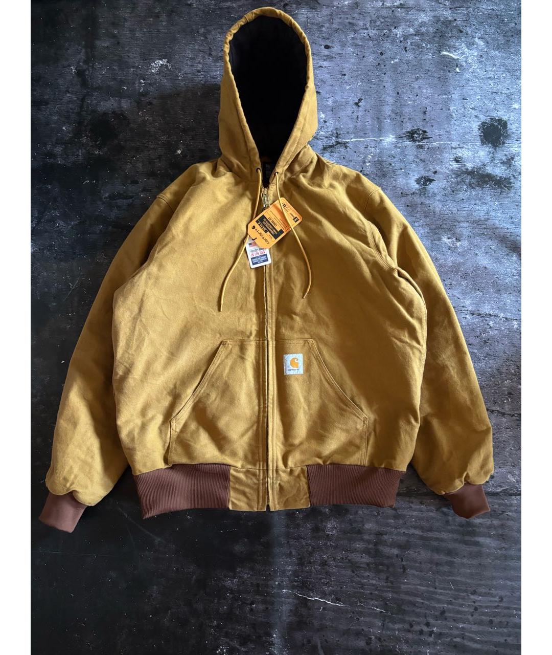CARHARTT Бежевая хлопковая куртка, фото 9