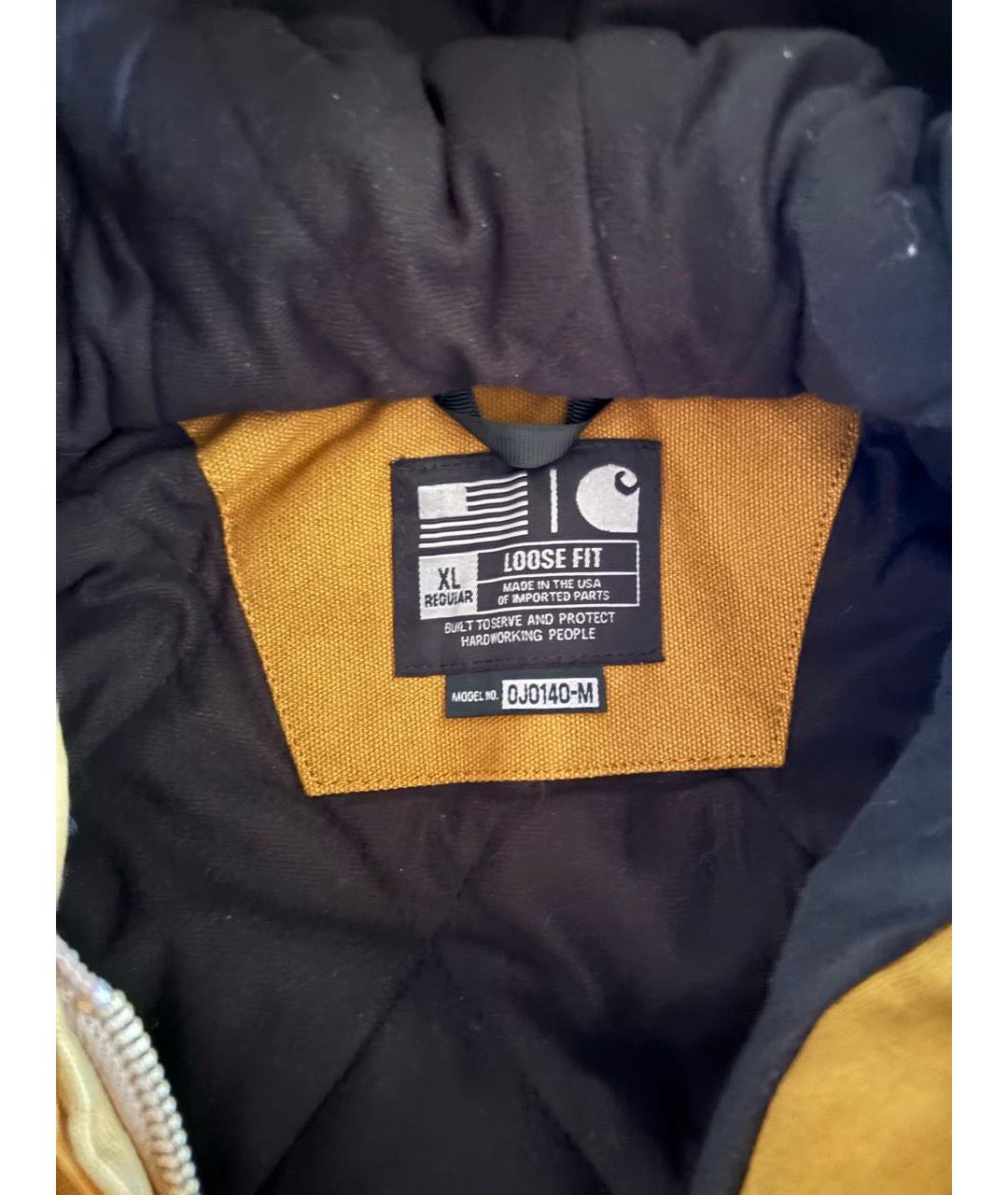 CARHARTT Бежевая хлопковая куртка, фото 8