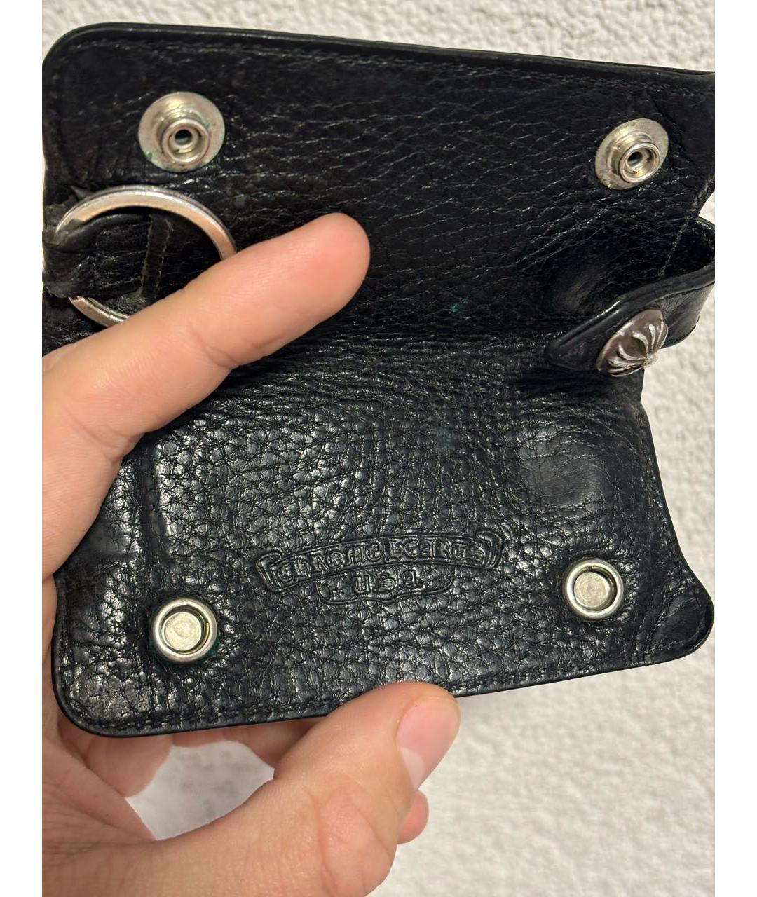 CHROME HEARTS Черная ключница, фото 3