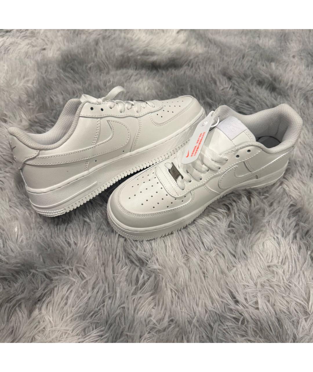 NIKE Белые высокие кроссовки / кеды, фото 3