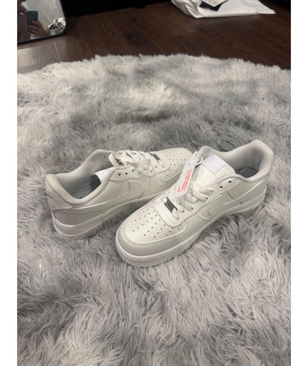 NIKE Белые высокие кроссовки / кеды, фото 2