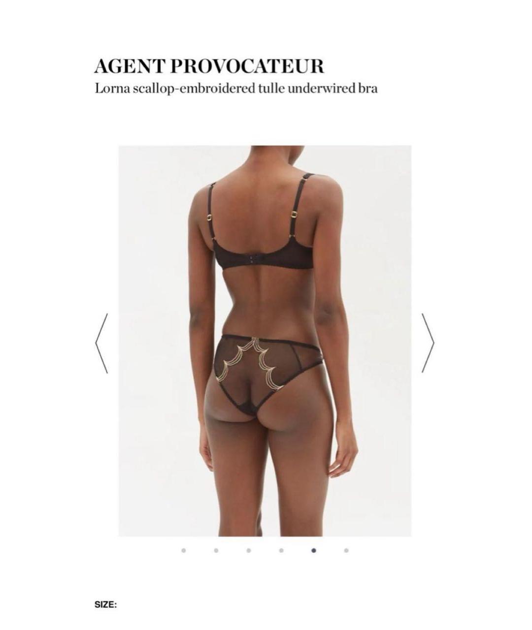 AGENT PROVOCATEUR Черный комплекты, фото 4