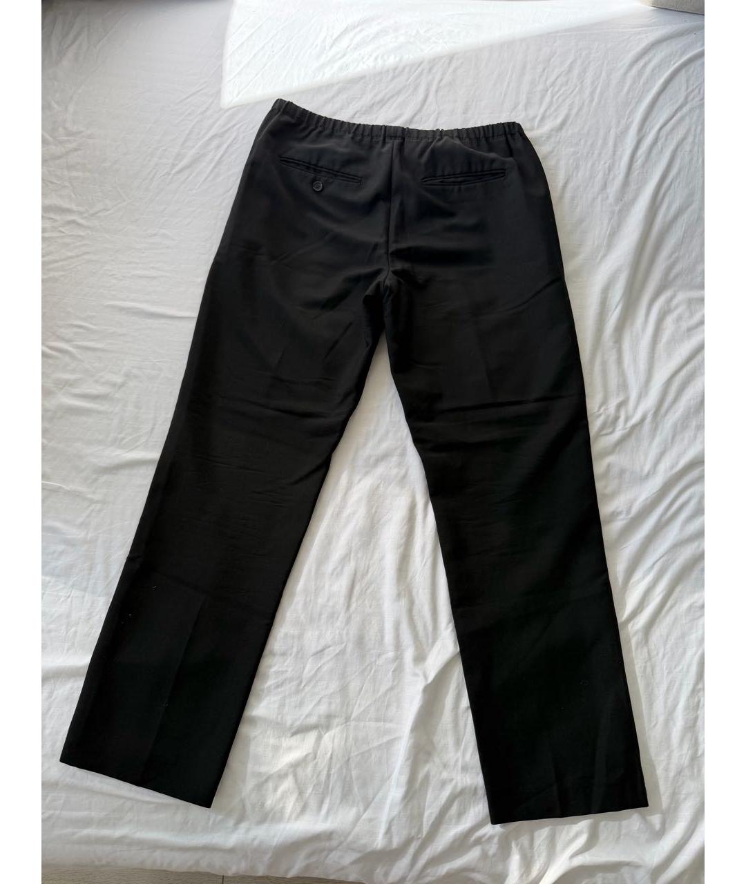 ACNE STUDIOS Черные шерстяные классические брюки, фото 2
