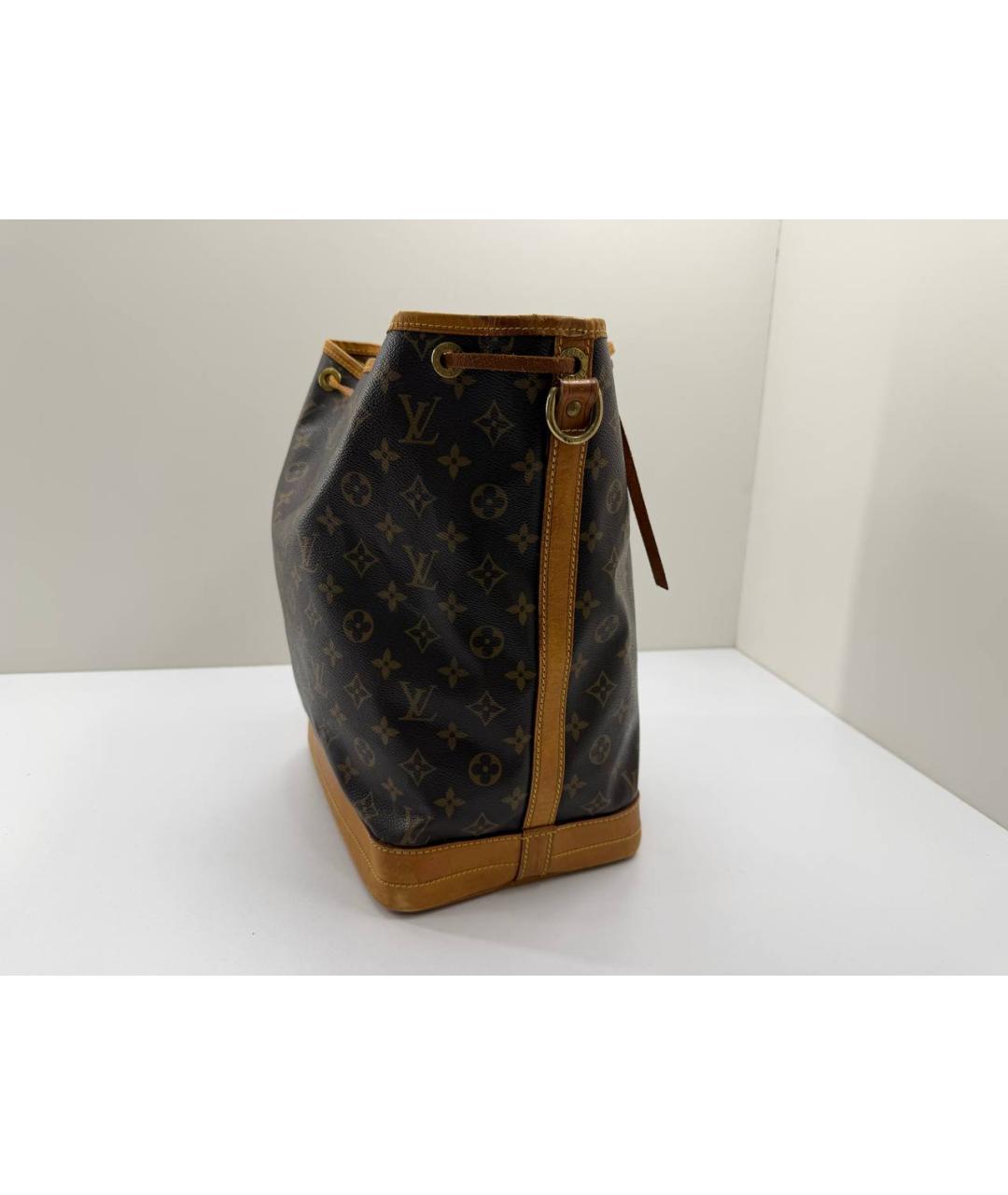 LOUIS VUITTON Коричневая сумка тоут, фото 7