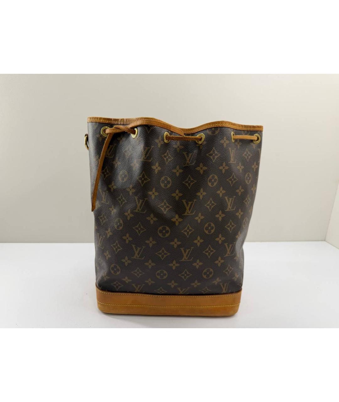 LOUIS VUITTON Коричневая сумка тоут, фото 8