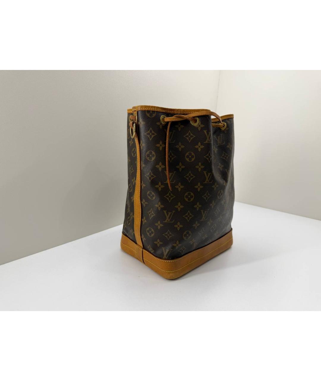 LOUIS VUITTON Коричневая сумка тоут, фото 9