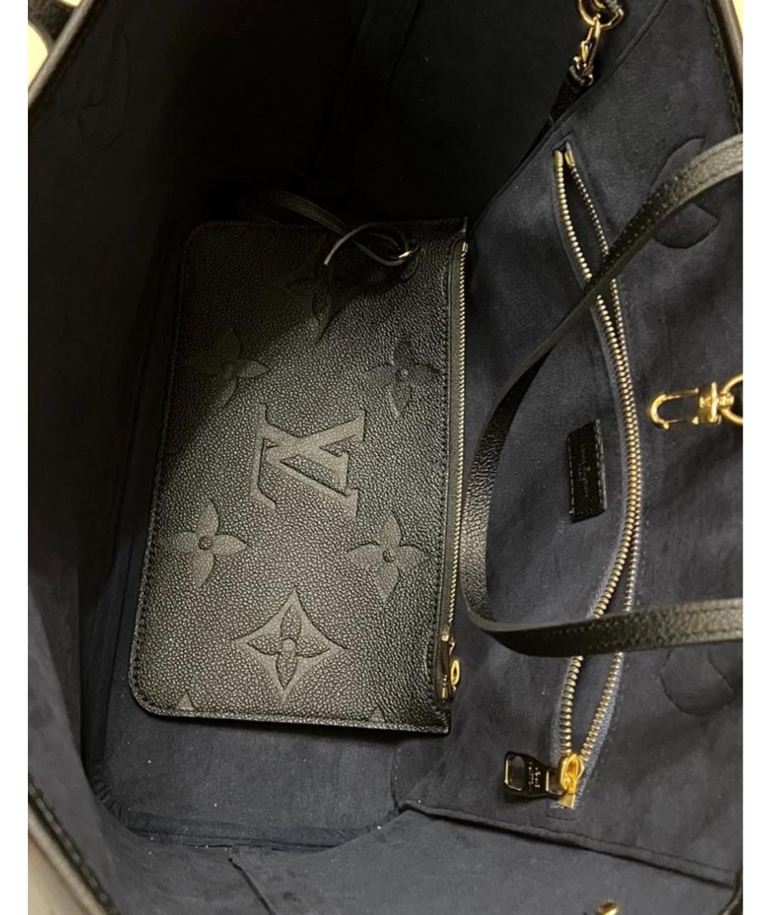 LOUIS VUITTON Черная сумка тоут, фото 4