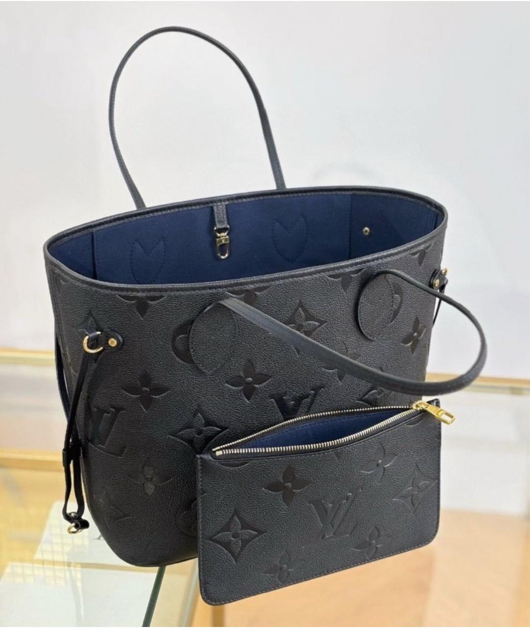 LOUIS VUITTON Черная сумка тоут, фото 3