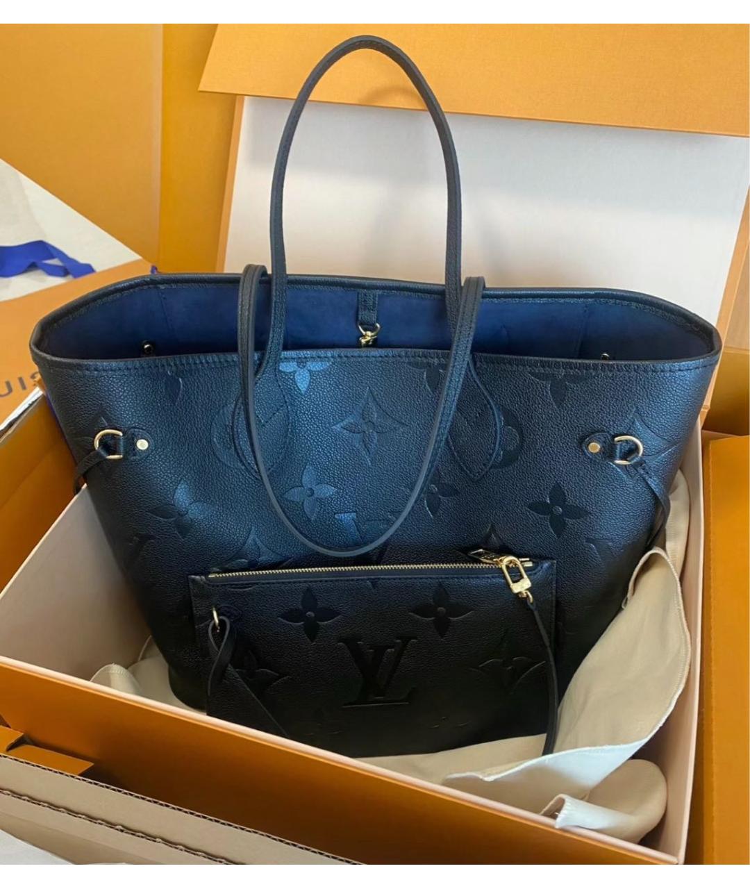 LOUIS VUITTON Черная сумка тоут, фото 2