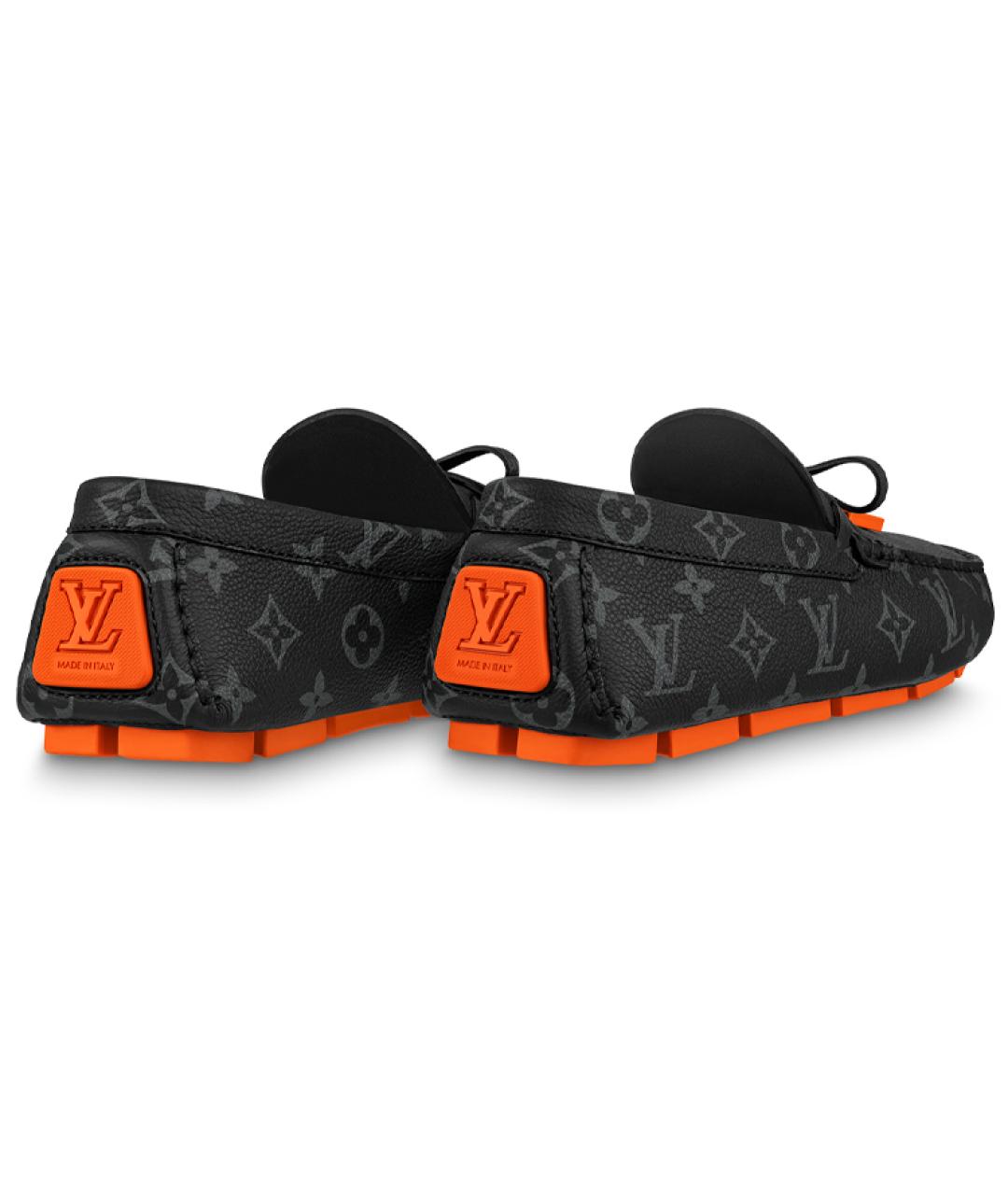 LOUIS VUITTON Черные мокасины, фото 3