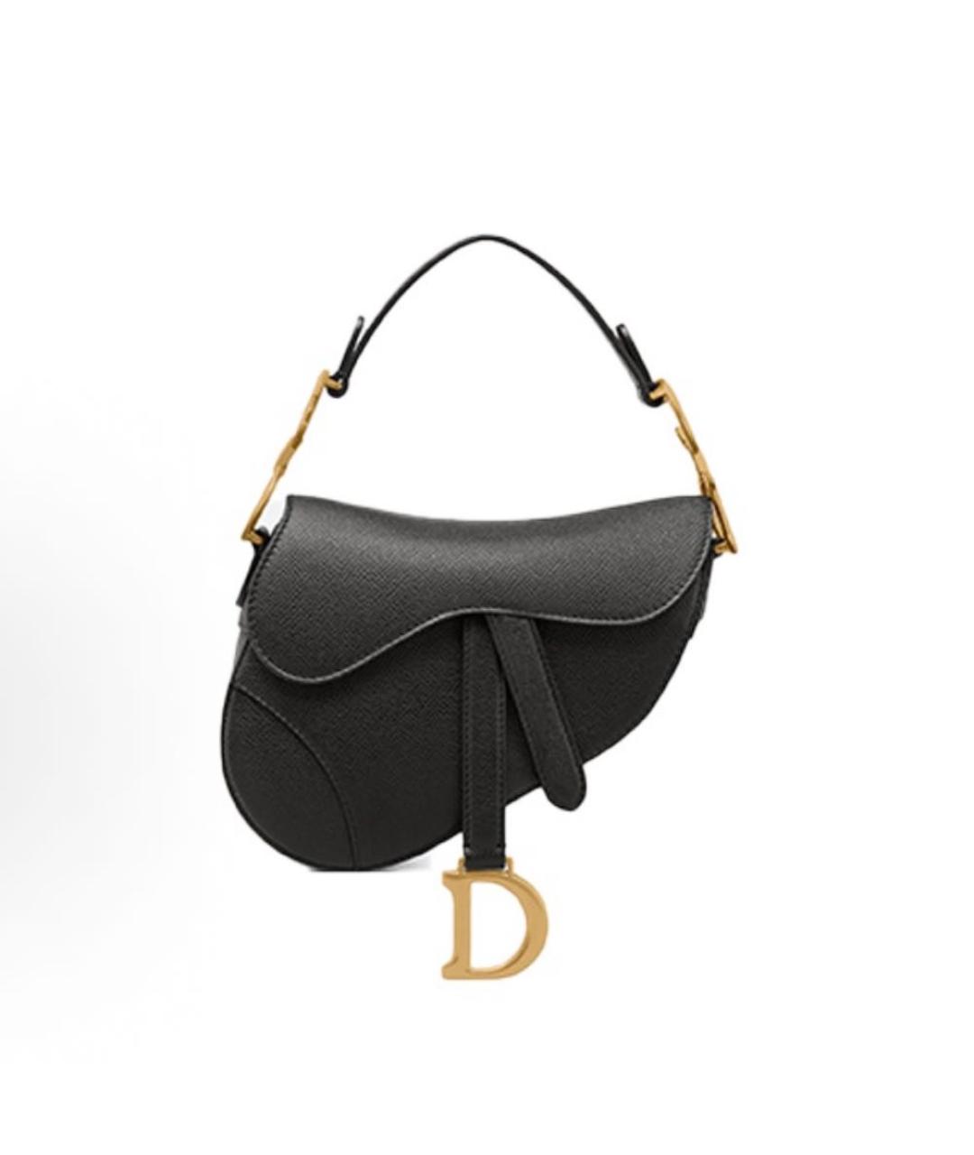 CHRISTIAN DIOR Кожаная сумка с короткими ручками, фото 1