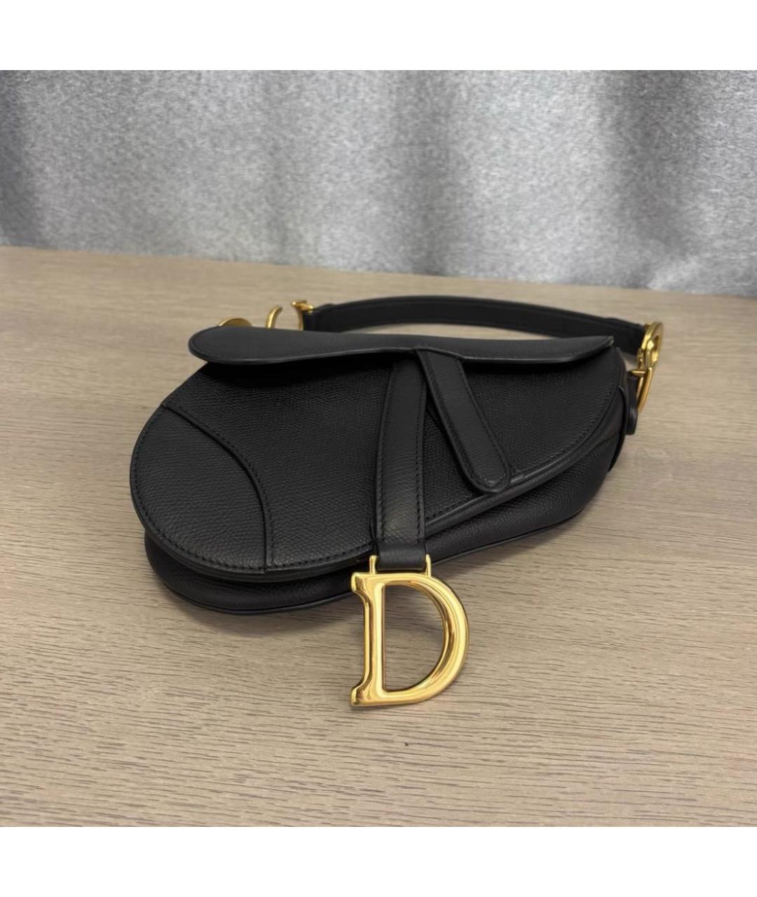 CHRISTIAN DIOR Кожаная сумка с короткими ручками, фото 4