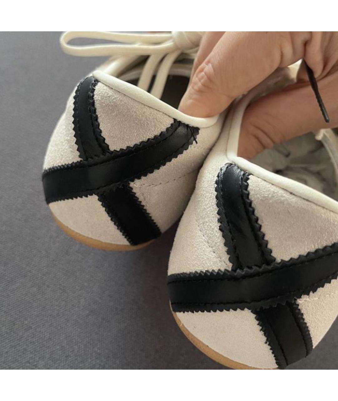 ADIDAS Бежевые замшевые кеды, фото 7