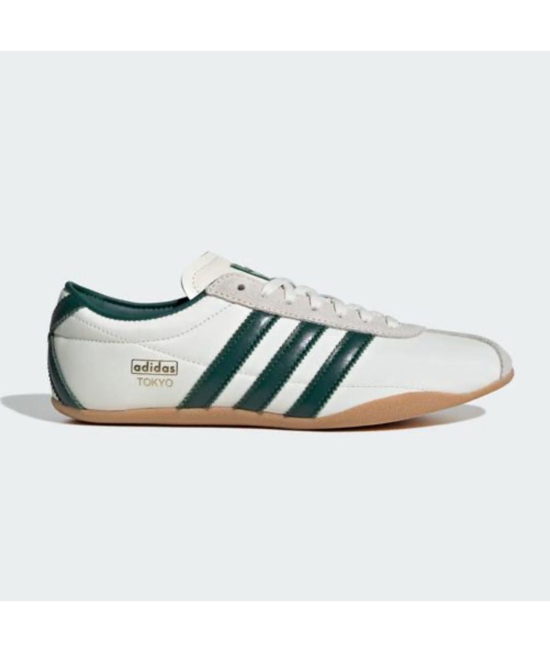 ADIDAS Белые кожаные кеды, фото 7
