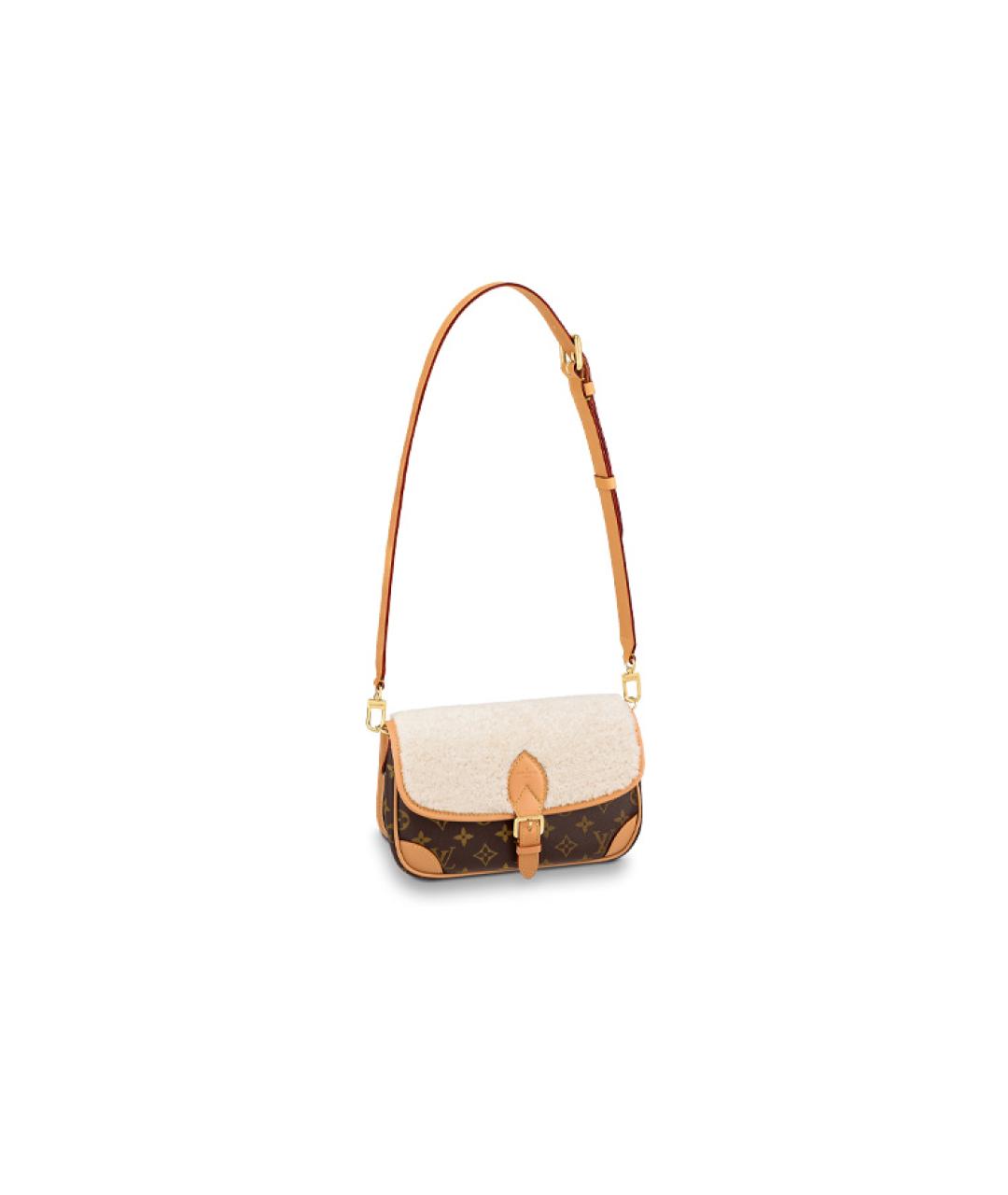 LOUIS VUITTON Коричневая сумка через плечо, фото 1