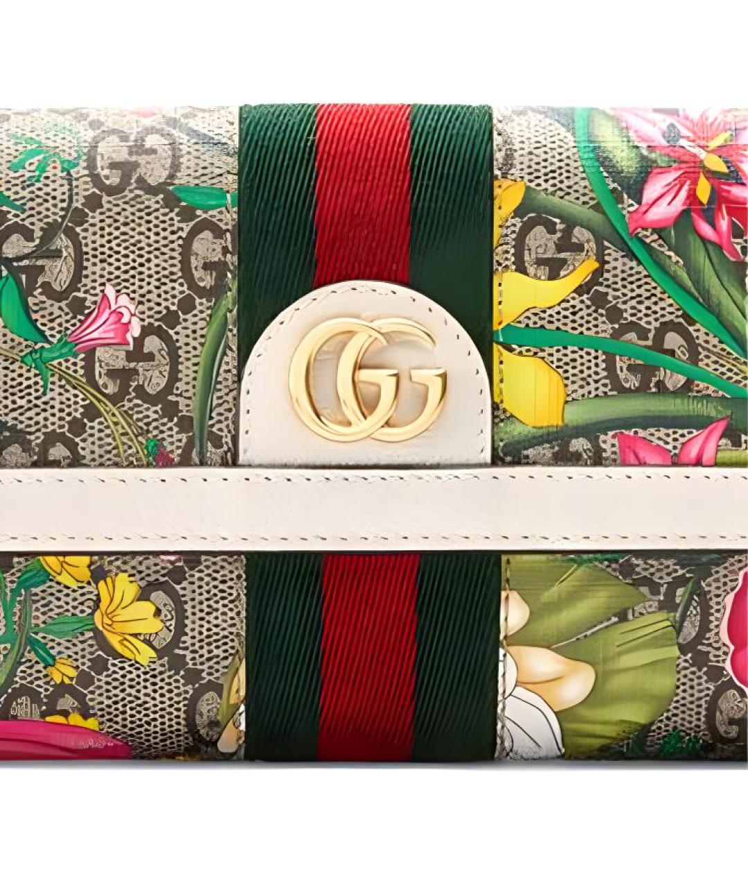 GUCCI Бежевый кошелек, фото 5