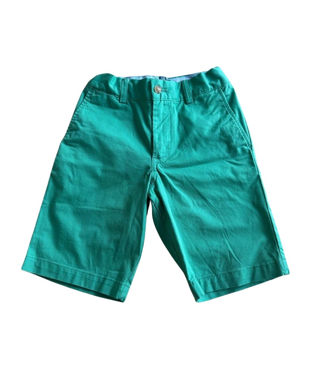 POLO RALPH LAUREN Зеленые хлопковые детские шорты, фото 1