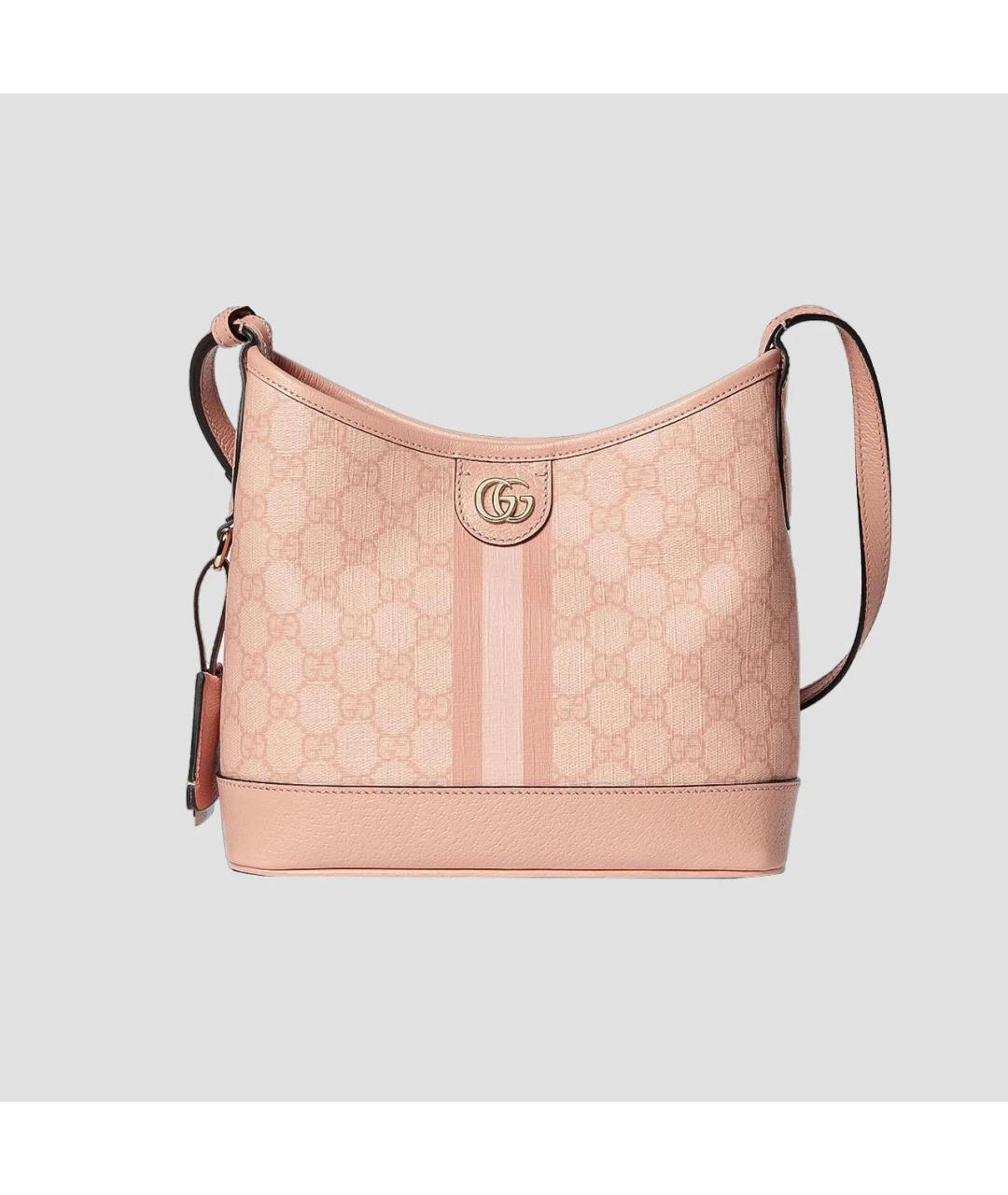 GUCCI Розовая сумка с короткими ручками, фото 5