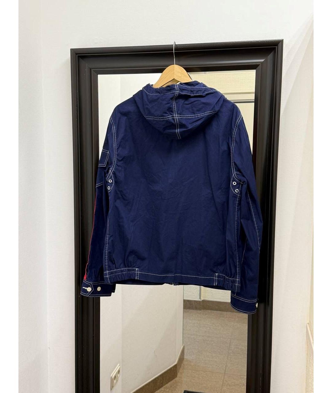 POLO RALPH LAUREN Синяя хлопковая куртка, фото 2