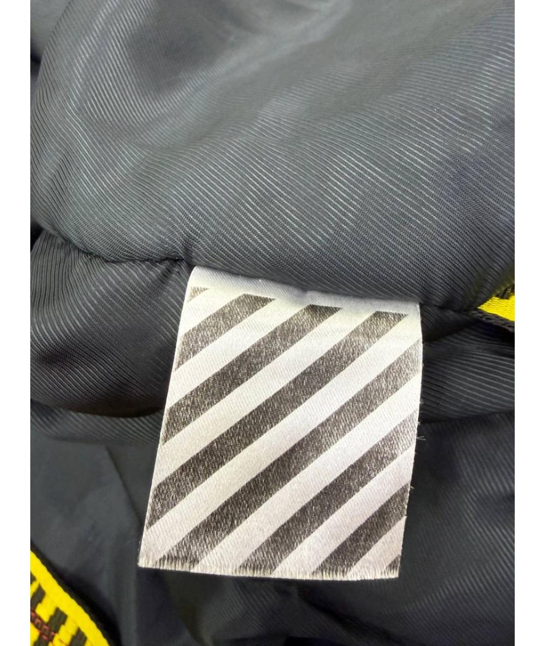 OFF-WHITE Черная куртка, фото 5