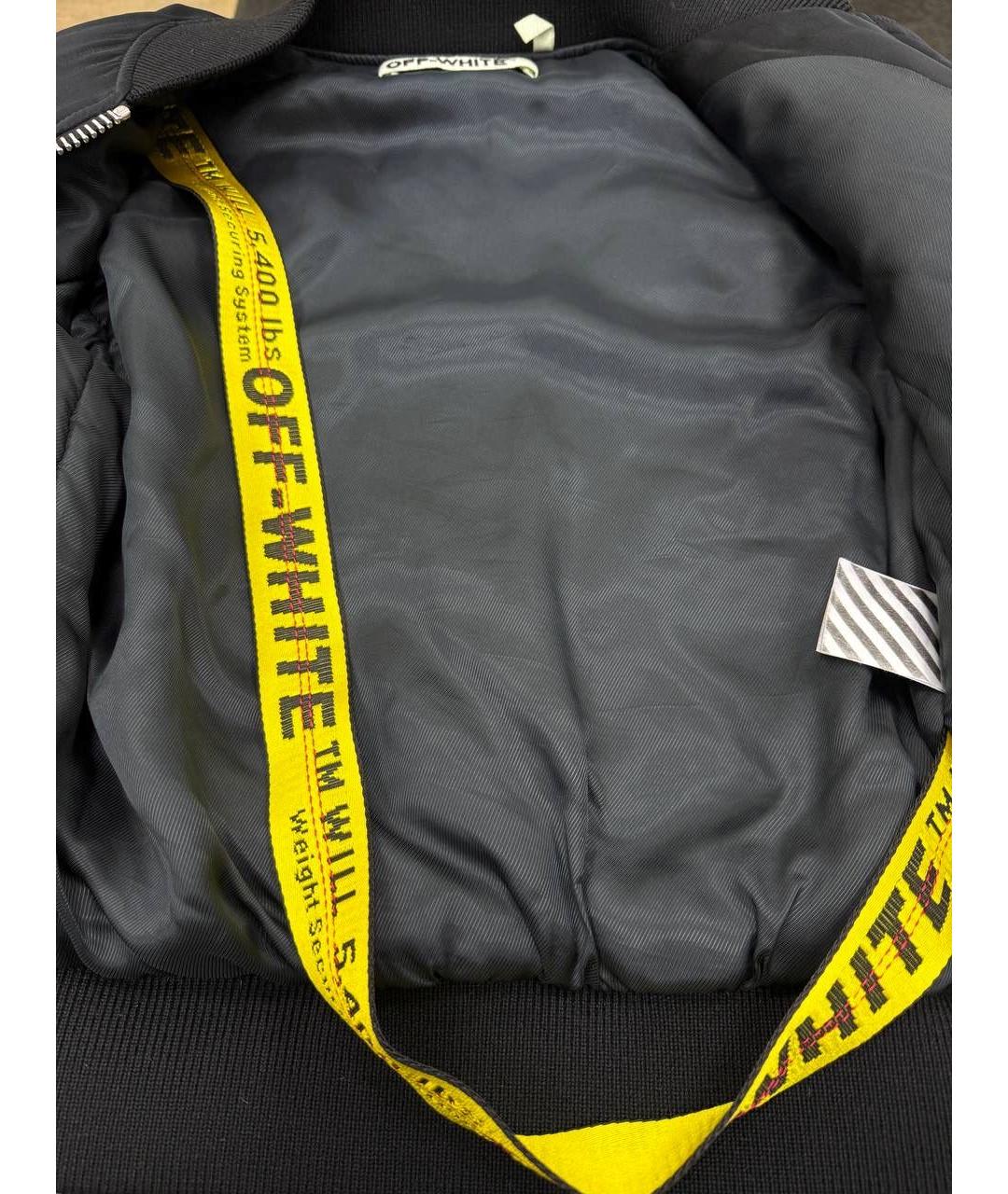 OFF-WHITE Черная куртка, фото 8