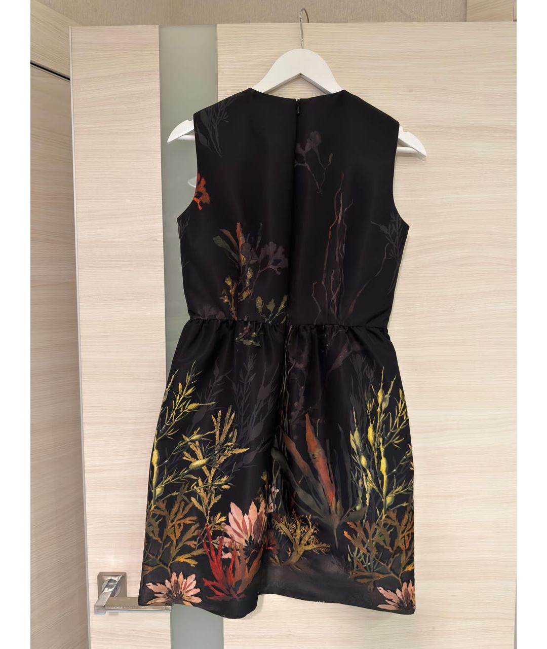 RED VALENTINO Черное полиэстеровое повседневное платье, фото 2