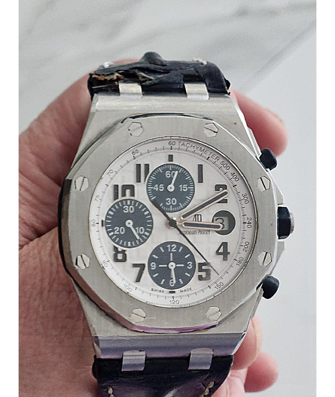 Audemars Piguet Серебряные стальные часы, фото 6
