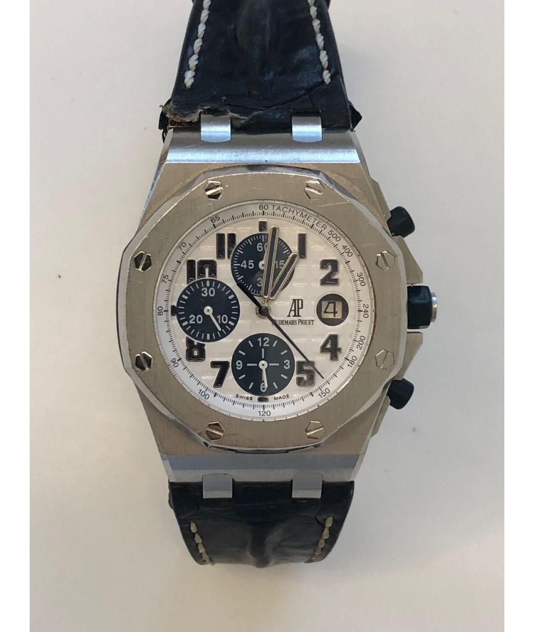 Audemars Piguet Серебряные стальные часы, фото 9
