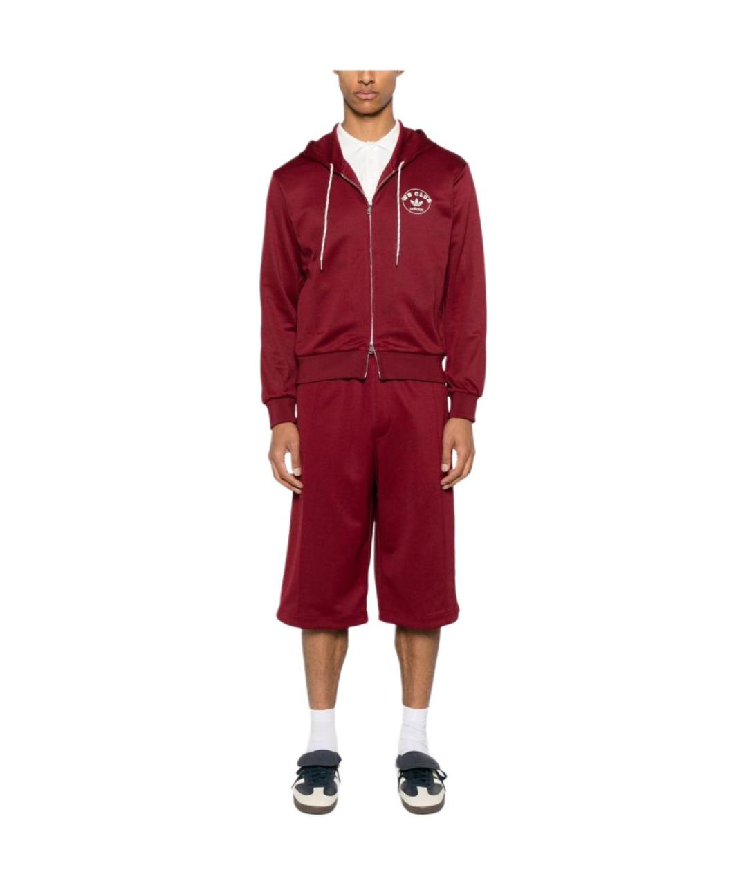 ADIDAS Бордовые шорты, фото 2