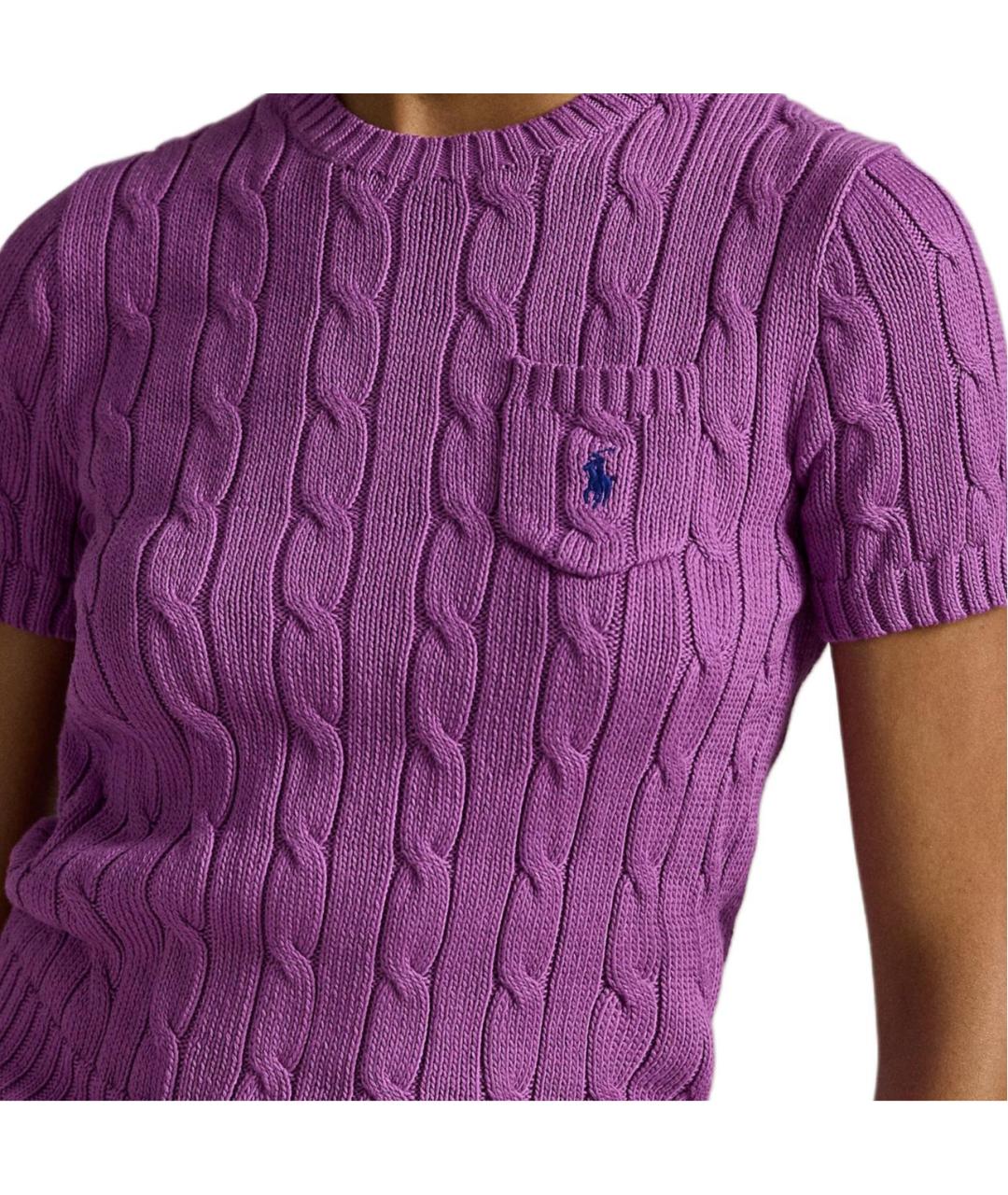POLO RALPH LAUREN Фиолетовый джемпер / свитер, фото 5