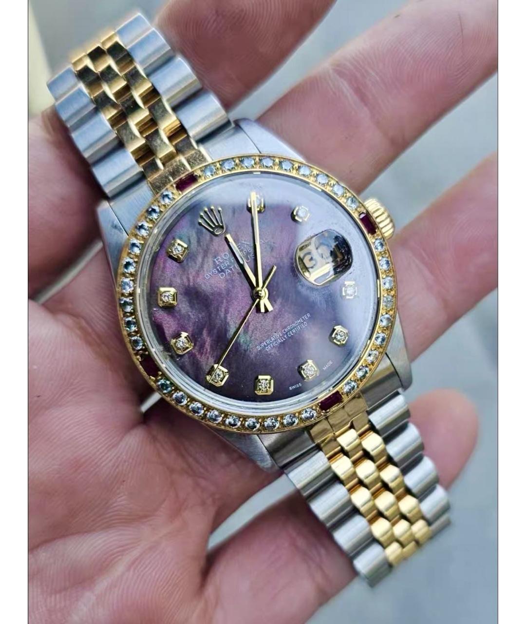 ROLEX Мульти часы из желтого золота, фото 3
