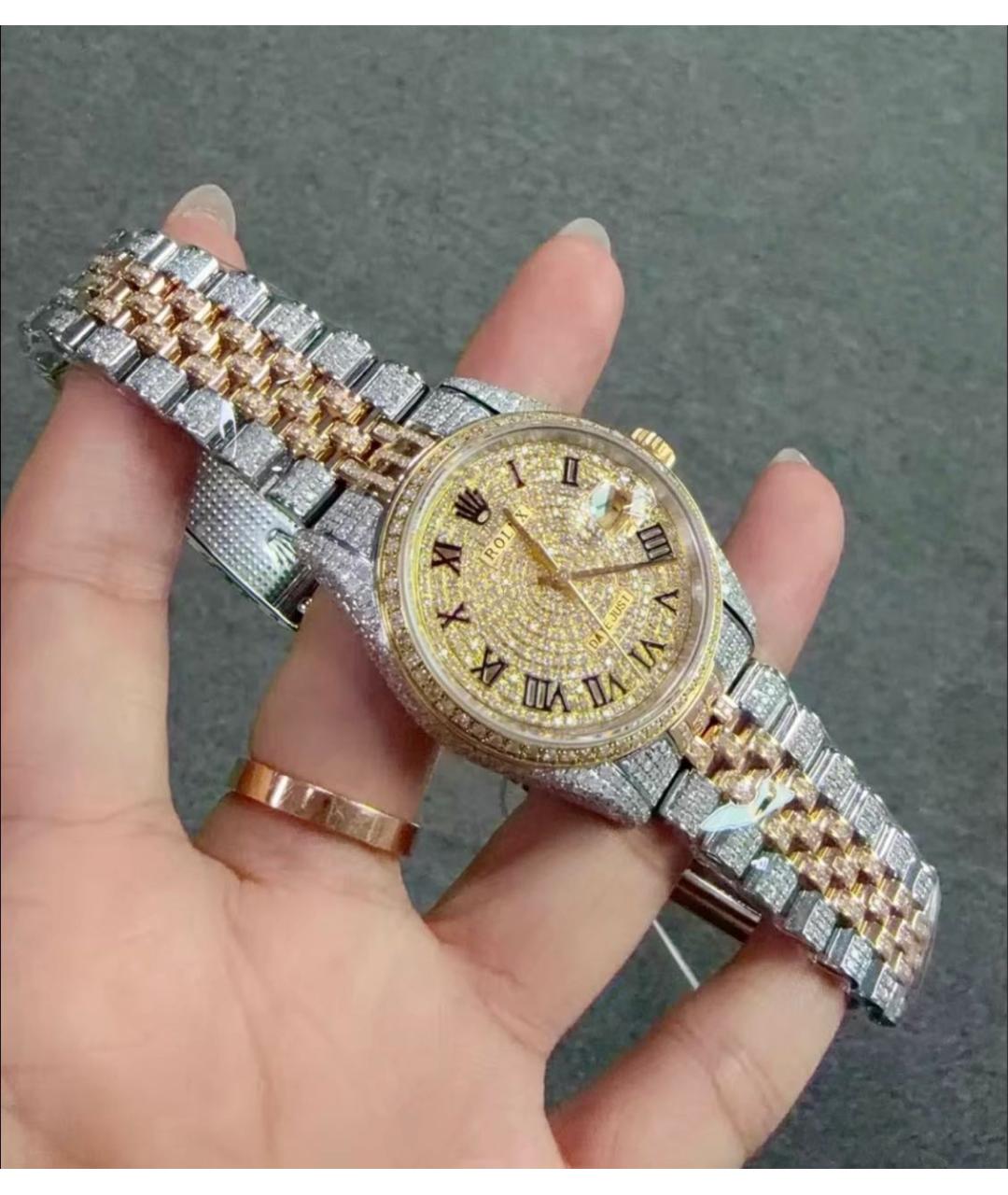 ROLEX Часы из желтого золота, фото 6