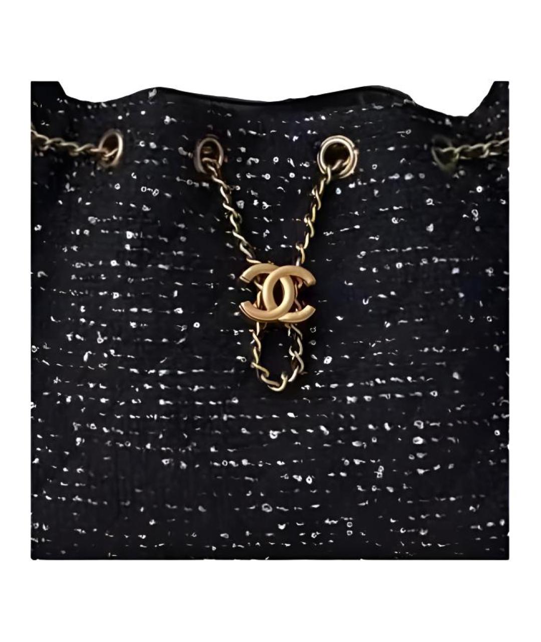 CHANEL Черная сумка через плечо, фото 2
