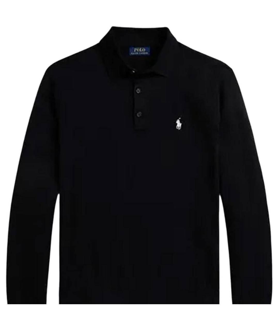 POLO RALPH LAUREN Черный джемпер / свитер, фото 3