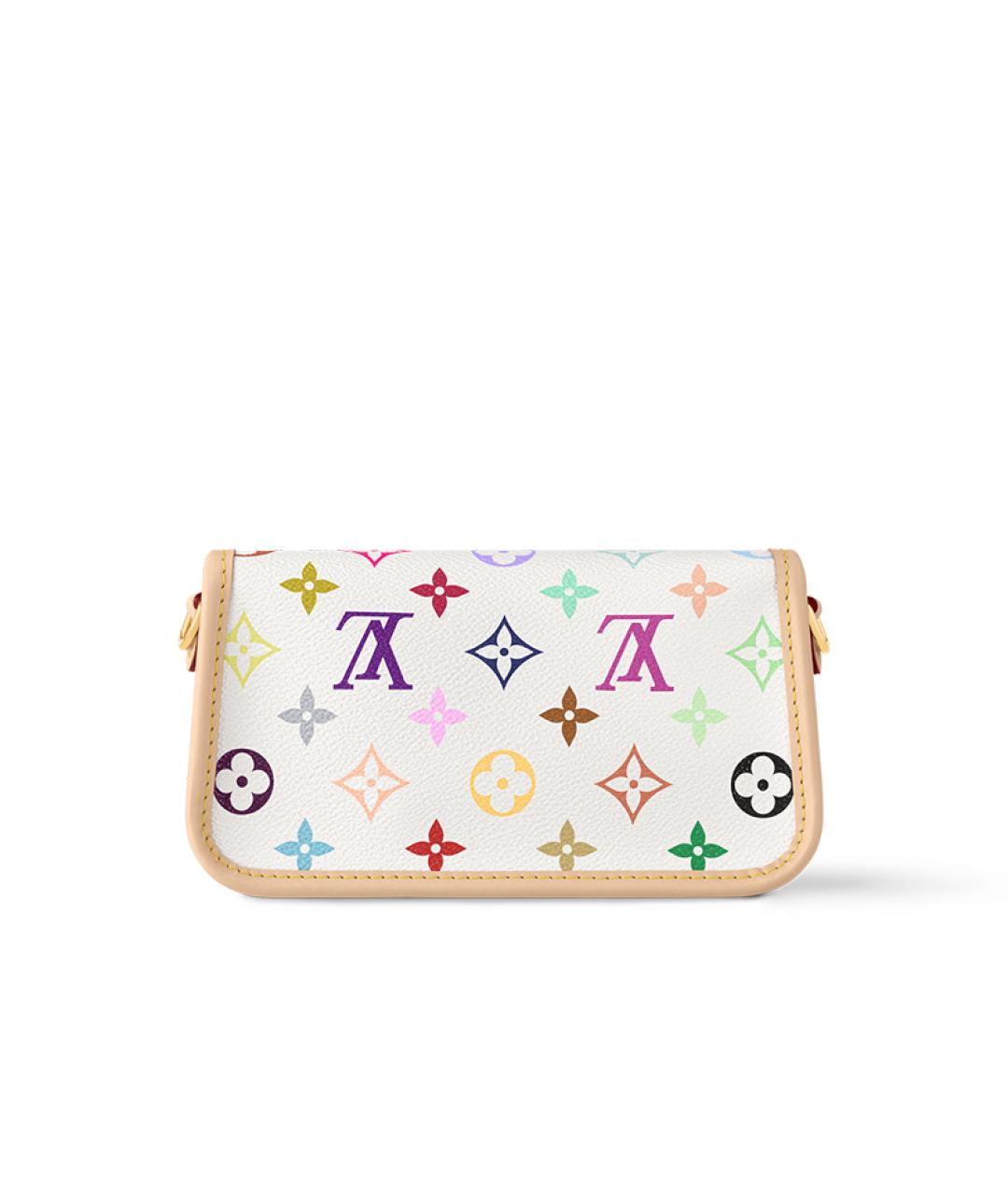 LOUIS VUITTON Белая сумка через плечо, фото 3