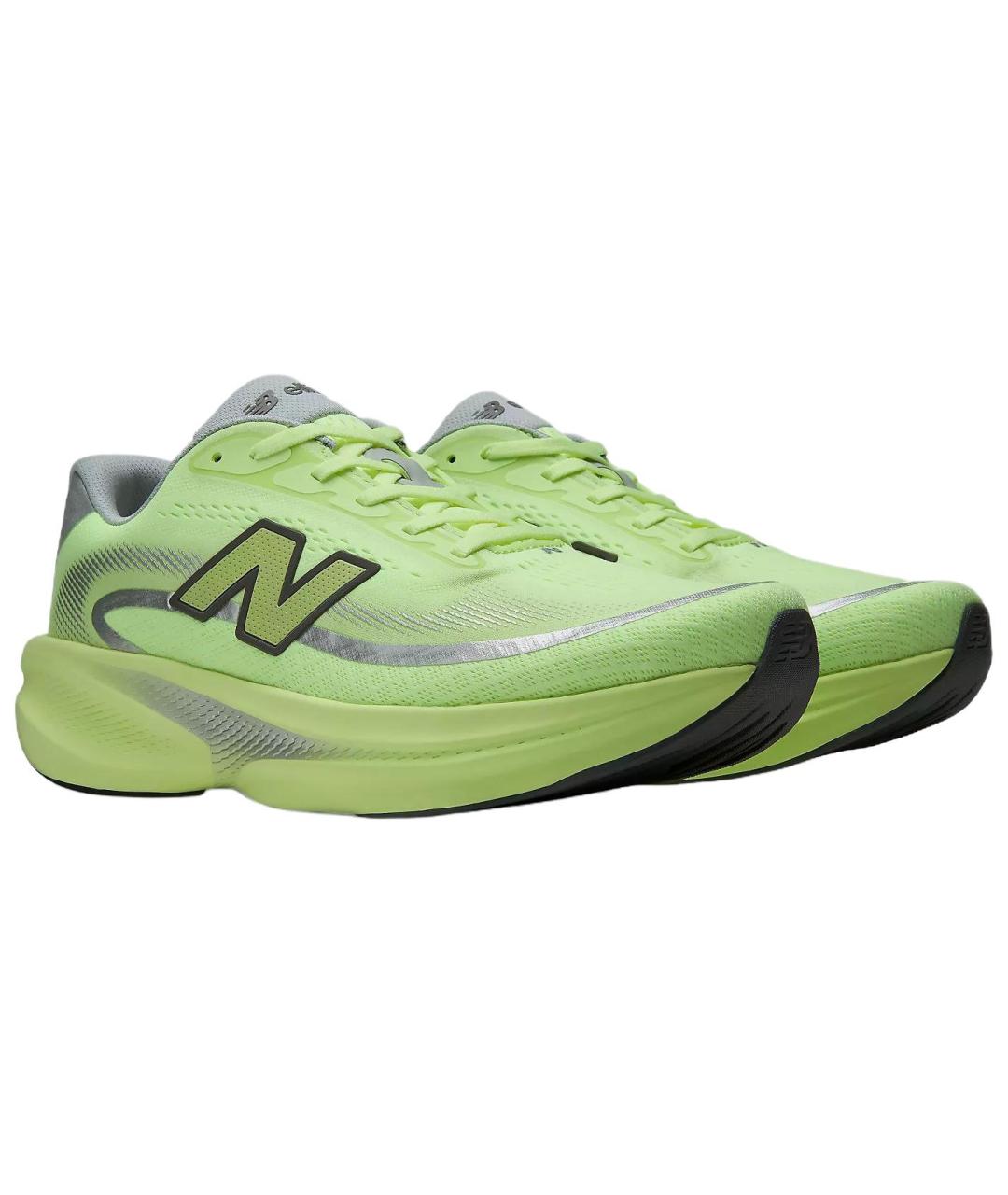 NEW BALANCE Зеленые низкие кроссовки / кеды, фото 3